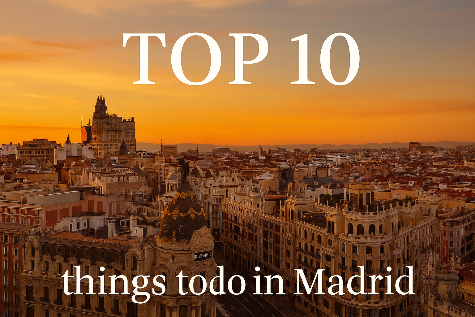 top 10 things to do in madrid - signature travel by agora